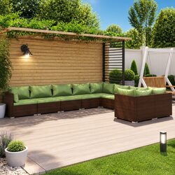 Friendly 9 Piece Garden Lounge Set for Outdoor Living