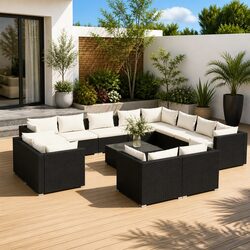 Create Your Ideal Outdoor Space with 13 Piece Lounge Set