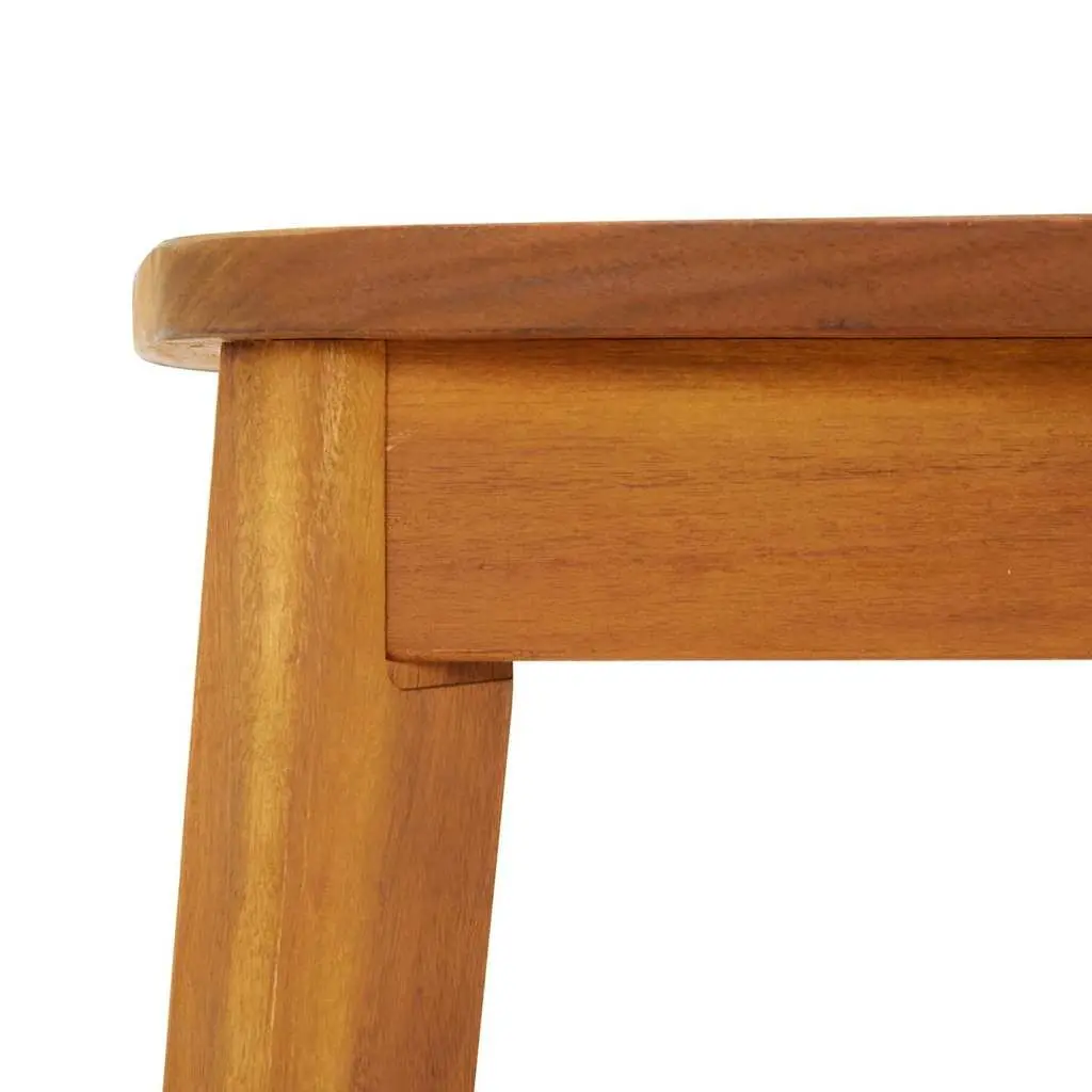 Outdoor Dining Table in Solid Acacia Wood