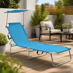 Your Ideal Folding Sun Lounger Awaits - Get Comfortable!