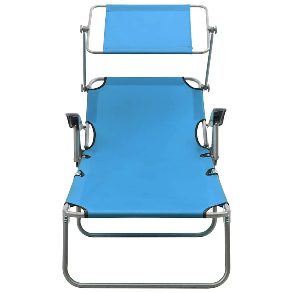 Sun Lounger with Canopy