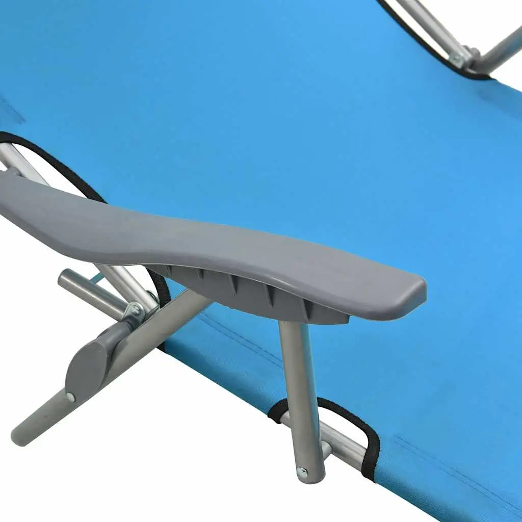 Sun Lounger with Canopy