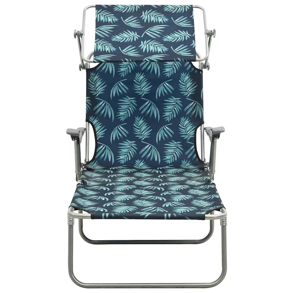 Sun Lounger with Canopy for Outdoor Fun