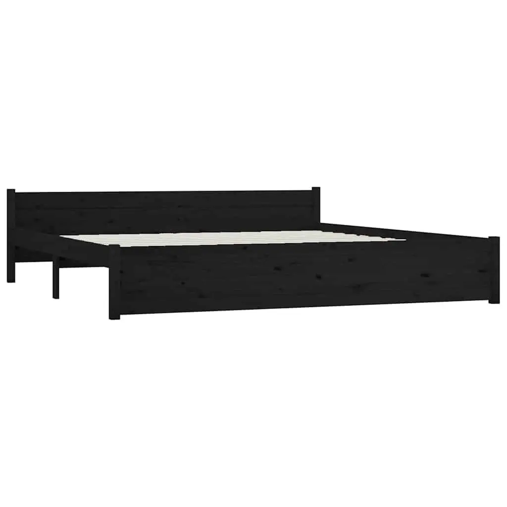 King Bed Frame with Storage Drawers