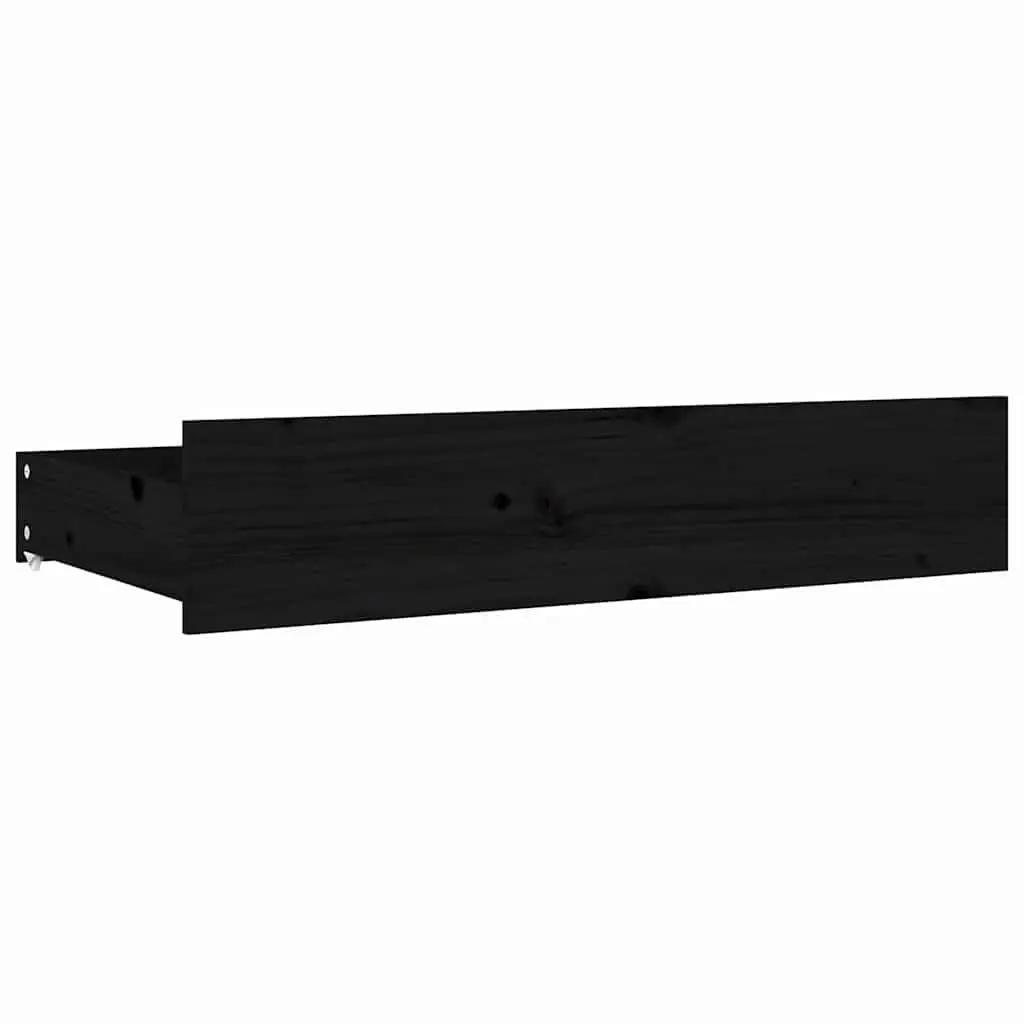 King Bed Frame with Storage Drawers