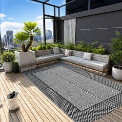 Your New Favorite Outdoor Rug: Grey 190x290 cm Carpet