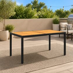 Create a Cozy Outdoor Space with This Dining Table