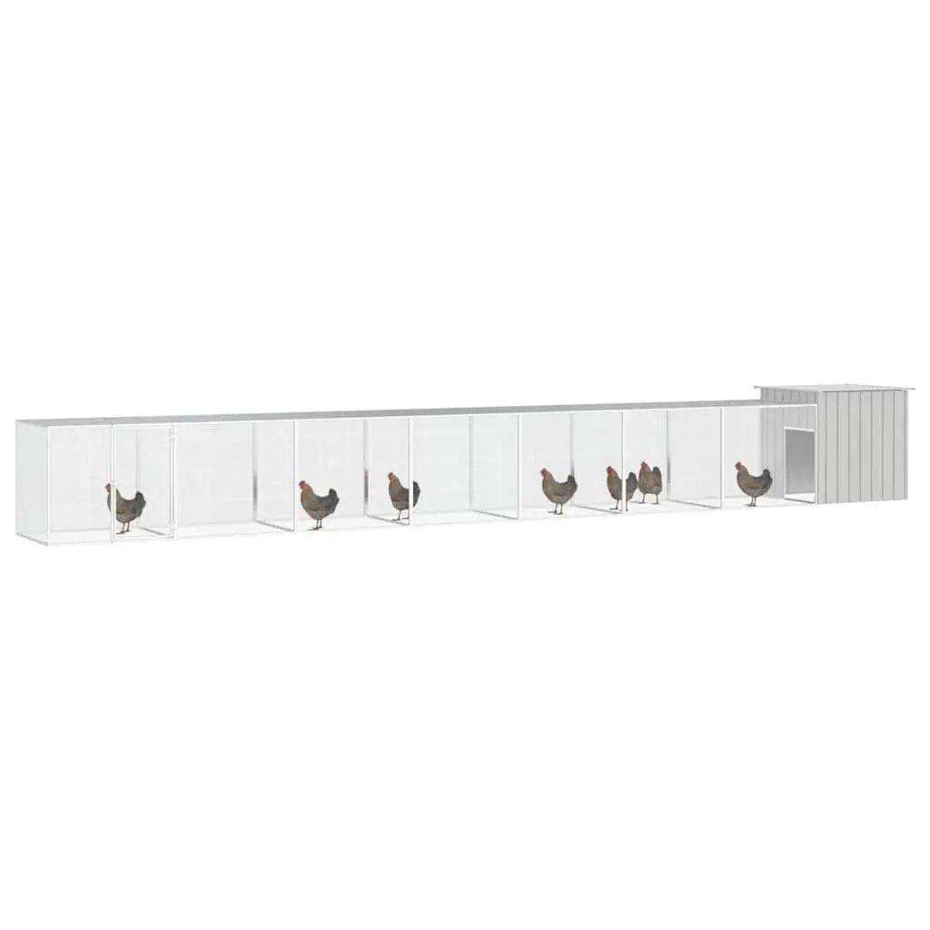 Chicken Cage in Grey for Small Animals