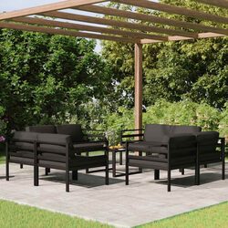 Friendly 9-Piece Garden Lounge Set for Relaxation