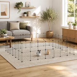 Your Friendly 52-Panel Pet Cage for Small Animals