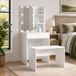 Personalized Comfort with a Stylish Dressing Table Set