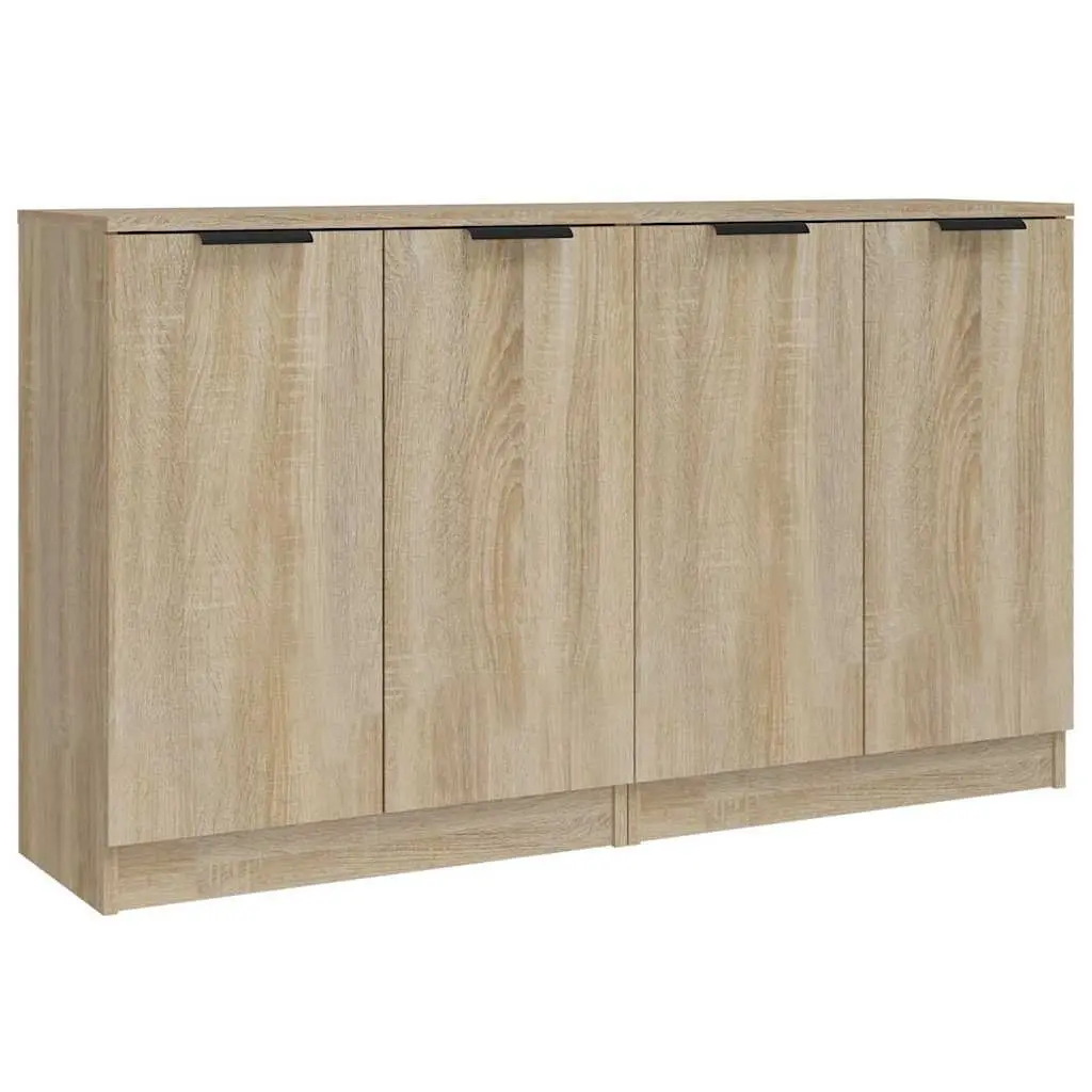 Sideboard Cabinet Engineered Wood Brown 60x30x70cm Storage Furniture Display