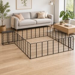 Create a Safe Space with This 38-Panel Dog Playpen