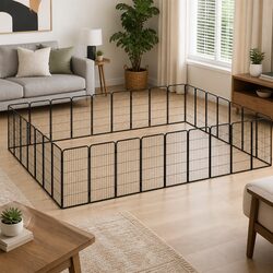 Friendly 32-Panel Dog Playpen - Perfect for Your Pup