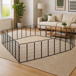 Your Ideal 36-Panel Dog Playpen for Safe Playtime
