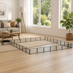 Friendly 32-Panel Dog Playpen for Safe Outdoor Play