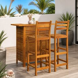 Join Friends Around This Cozy Bar Set