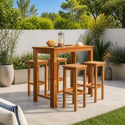 Friendly 5 Piece Garden Bar Set for Your Enjoyment