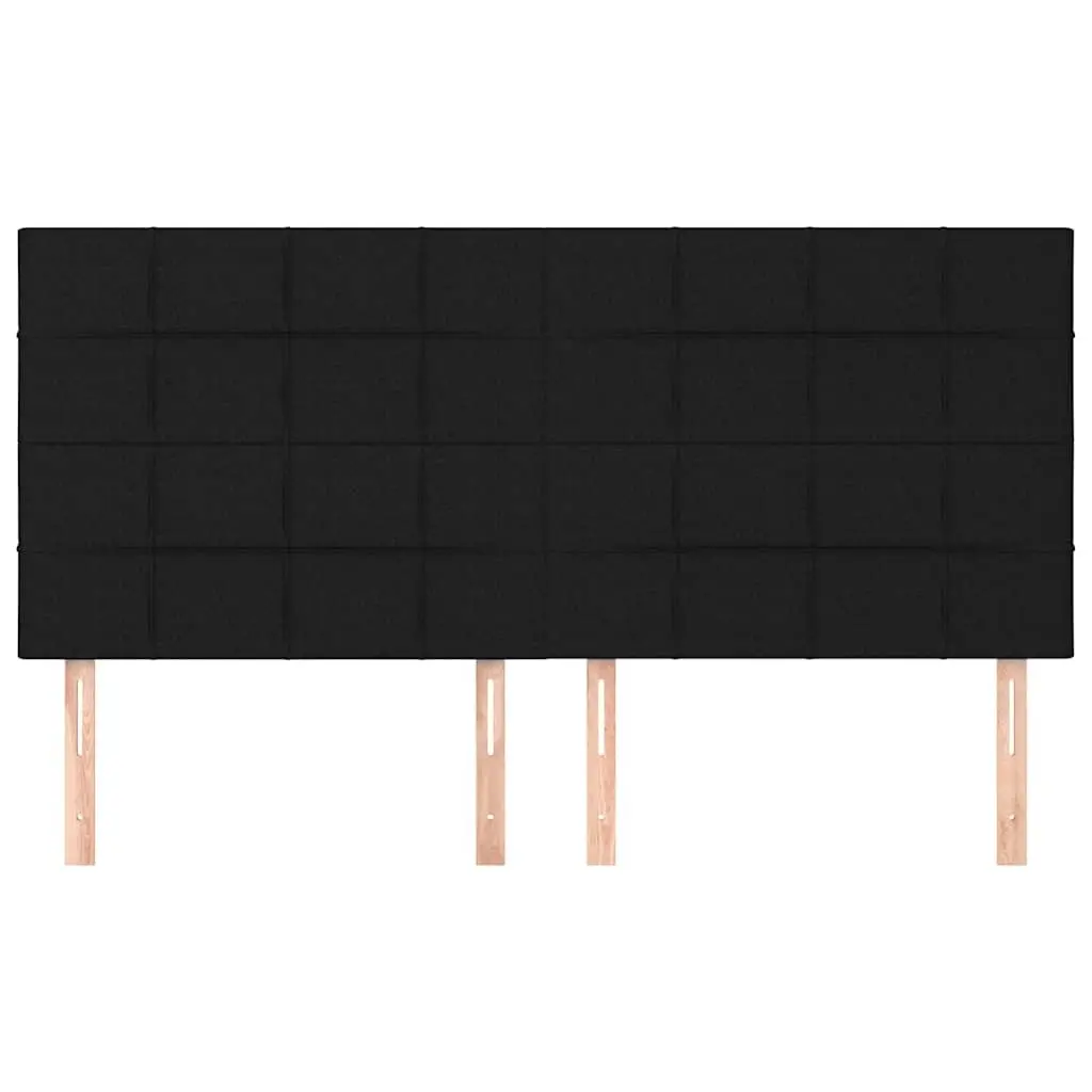 Black Fabric Headboard