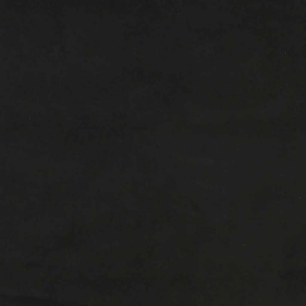 Velvet Headboard Black 160cm Adjustable Height Bed Back Support Wooden Legs