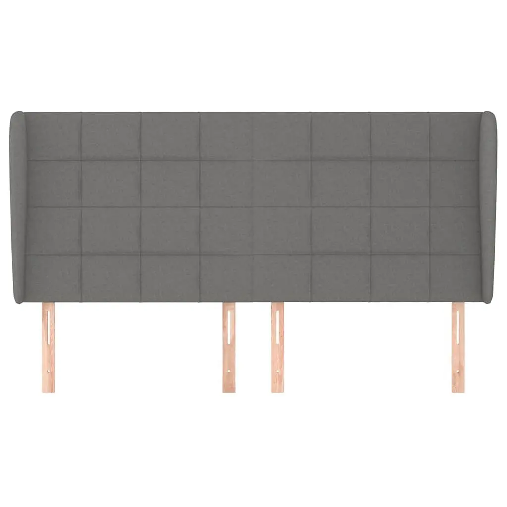 Dark Grey Fabric Headboard for Comfort and Style