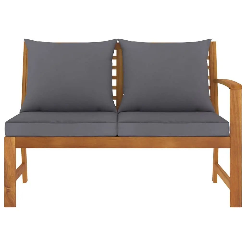 Outdoor Garden Bench with Cushions
