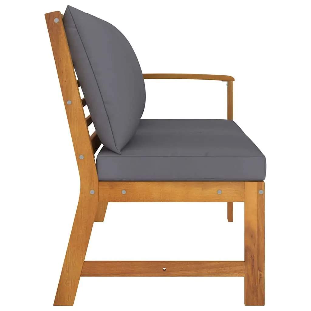 Outdoor Garden Bench with Cushions