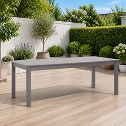 Your New Grey Wash Garden Table Made from Acacia Wood