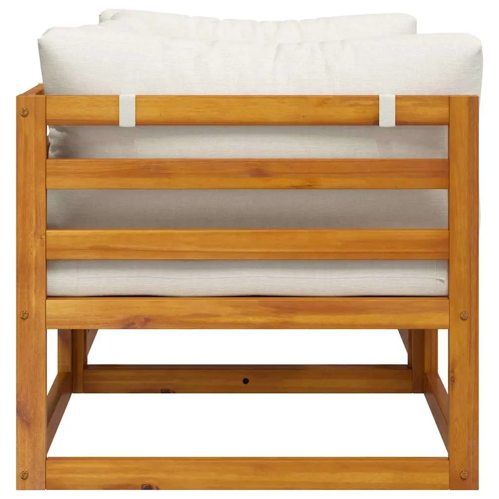 Outdoor Sectional Sofa Corner Set 2-Piece Padded Cushions