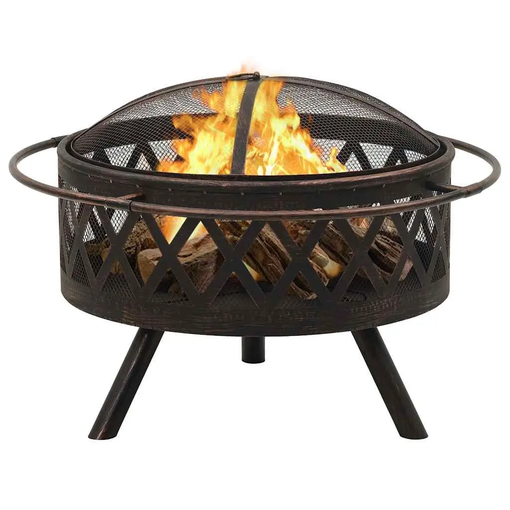 Fire Pit Rustic Steel Bowl XXL 76cm