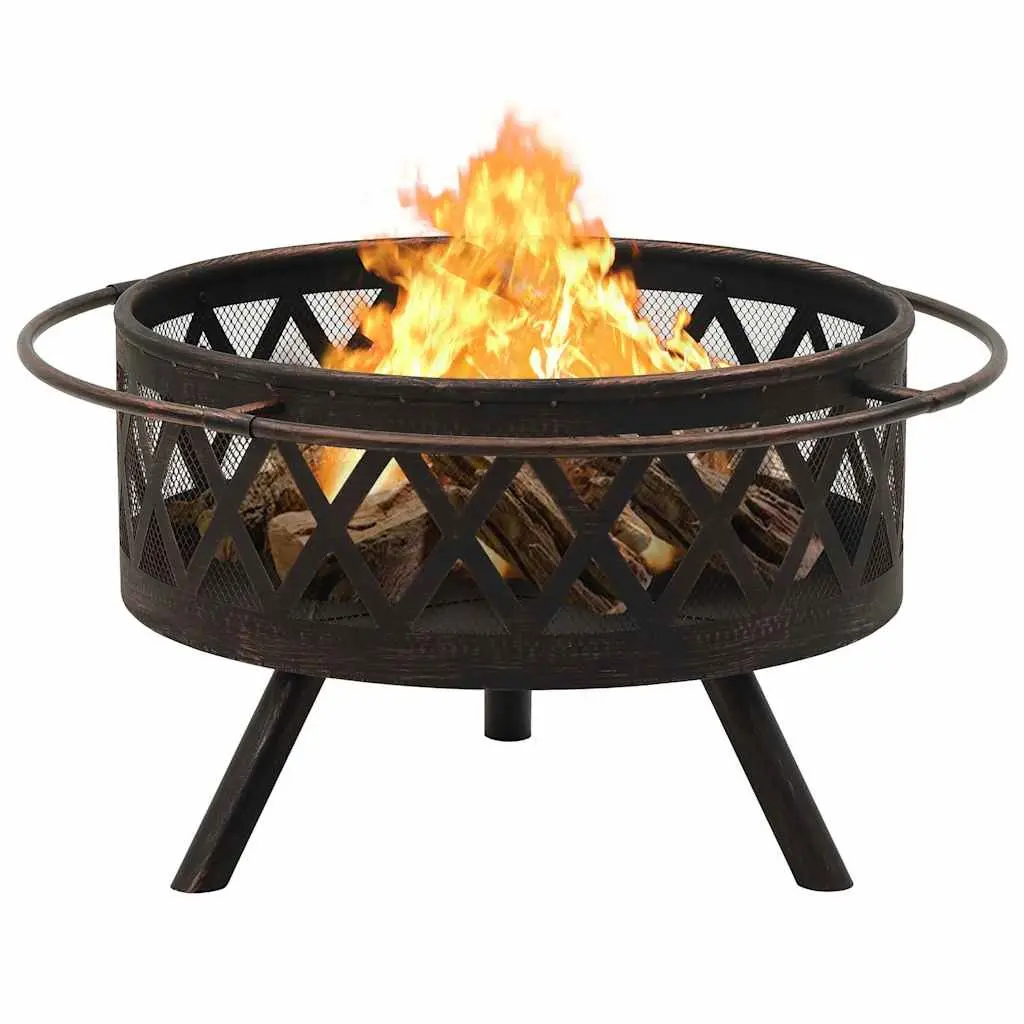 Fire Pit Rustic Steel Bowl XXL 76cm
