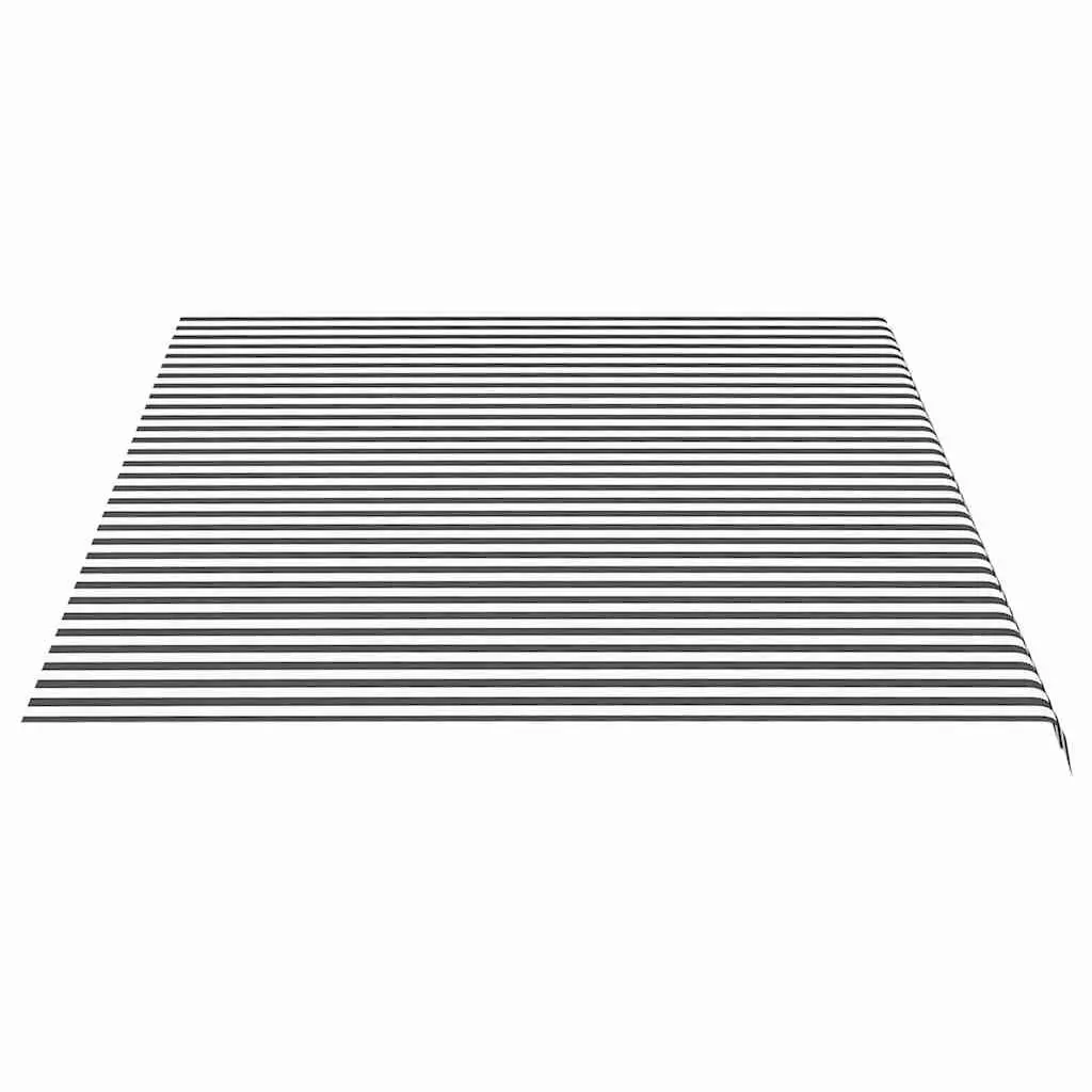 Awning Fabric in Anthracite White 5x3.5m