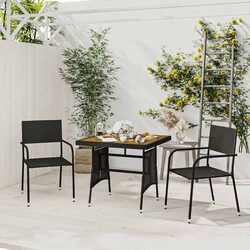 Enjoy Your Outdoor Dining with This Cozy Set