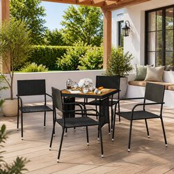 Your Friendly 5 Piece Outdoor Dining Set Awaits