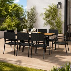 Your 9-Piece Outdoor Dining Set Awaits!