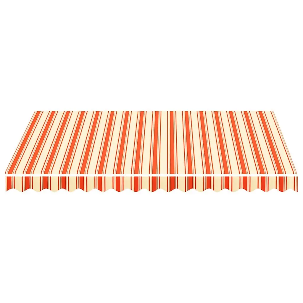 Awning Replacement Fabric UV-resistant Yellow Orange 3x2.5m Outdoor Patio Garden Sunshade