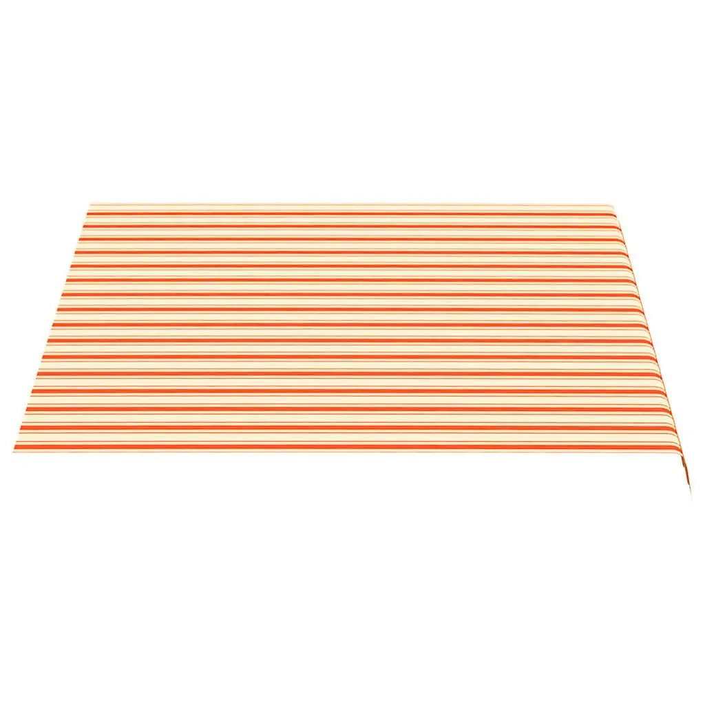 Awning Replacement Fabric UV-resistant Yellow Orange 3x2.5m Outdoor Patio Garden Sunshade