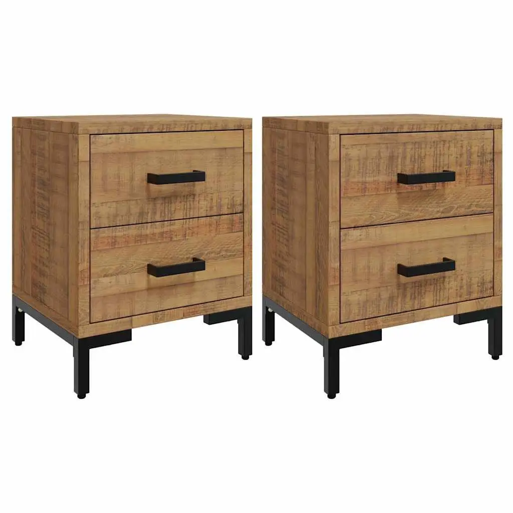 Bedside Cabinet in Solid Pine