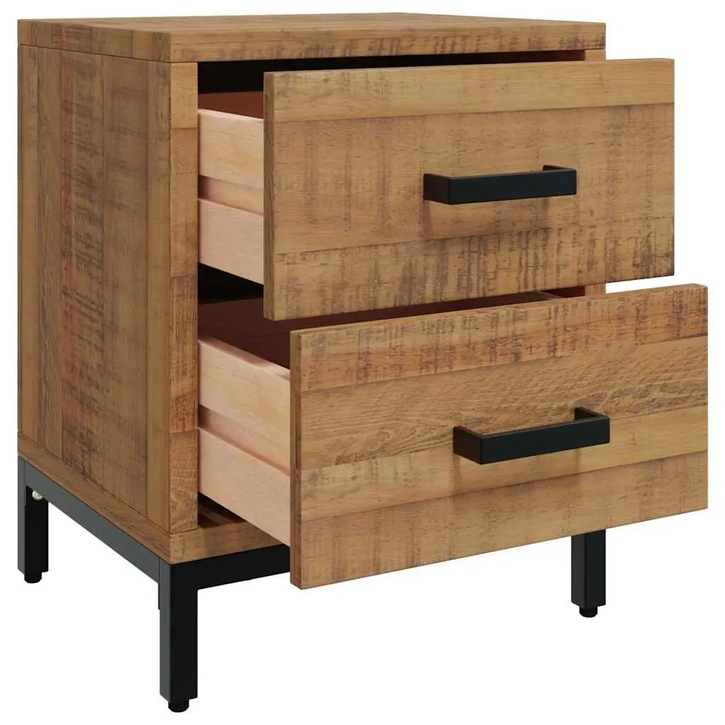 Bedside Cabinet in Solid Pine