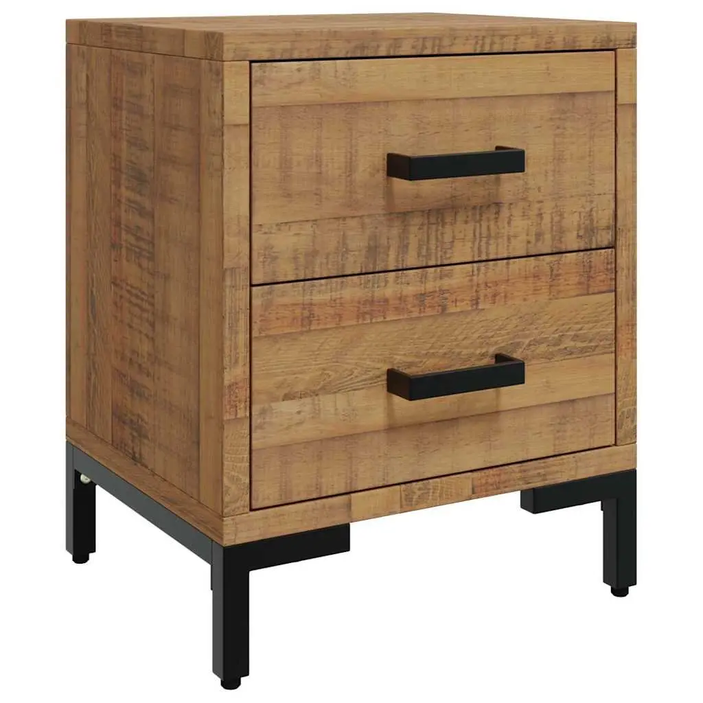 Bedside Cabinet in Solid Pine