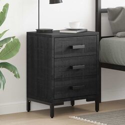 Get Stylish Bedside Cabinets 2 pcs Black 40x30x55 cm