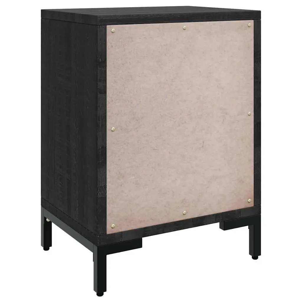 Bedside Cabinets 2 pcs Black 40x30x55 cm