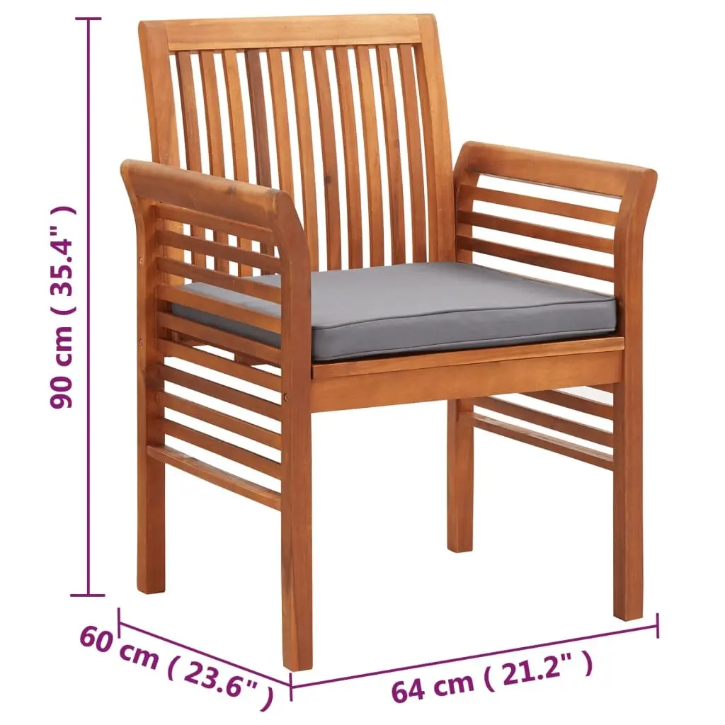 Outdoor Dining Chairs Set of 4