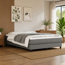 Your Ideal Grey Fabric Queen Bed Frame Awaits