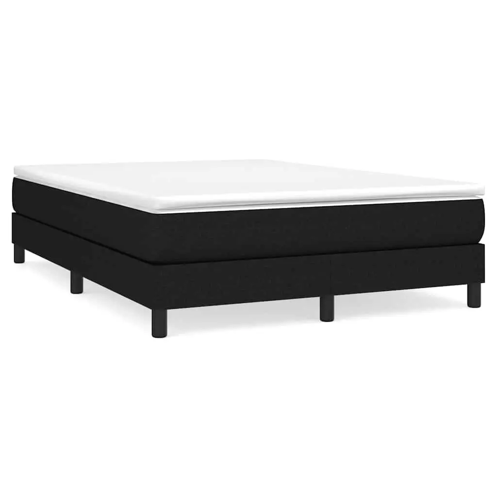 Queen Bed Frame in Black Fabric