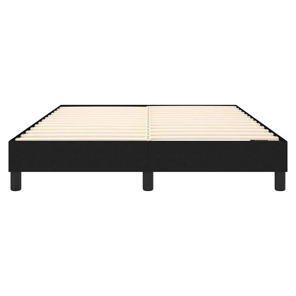 Queen Bed Frame in Black Fabric