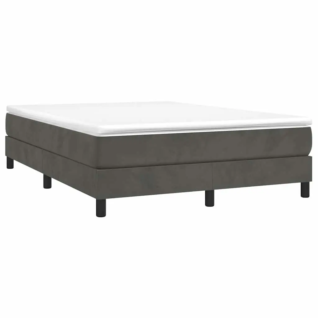 Grey Velvet Bed Frame
