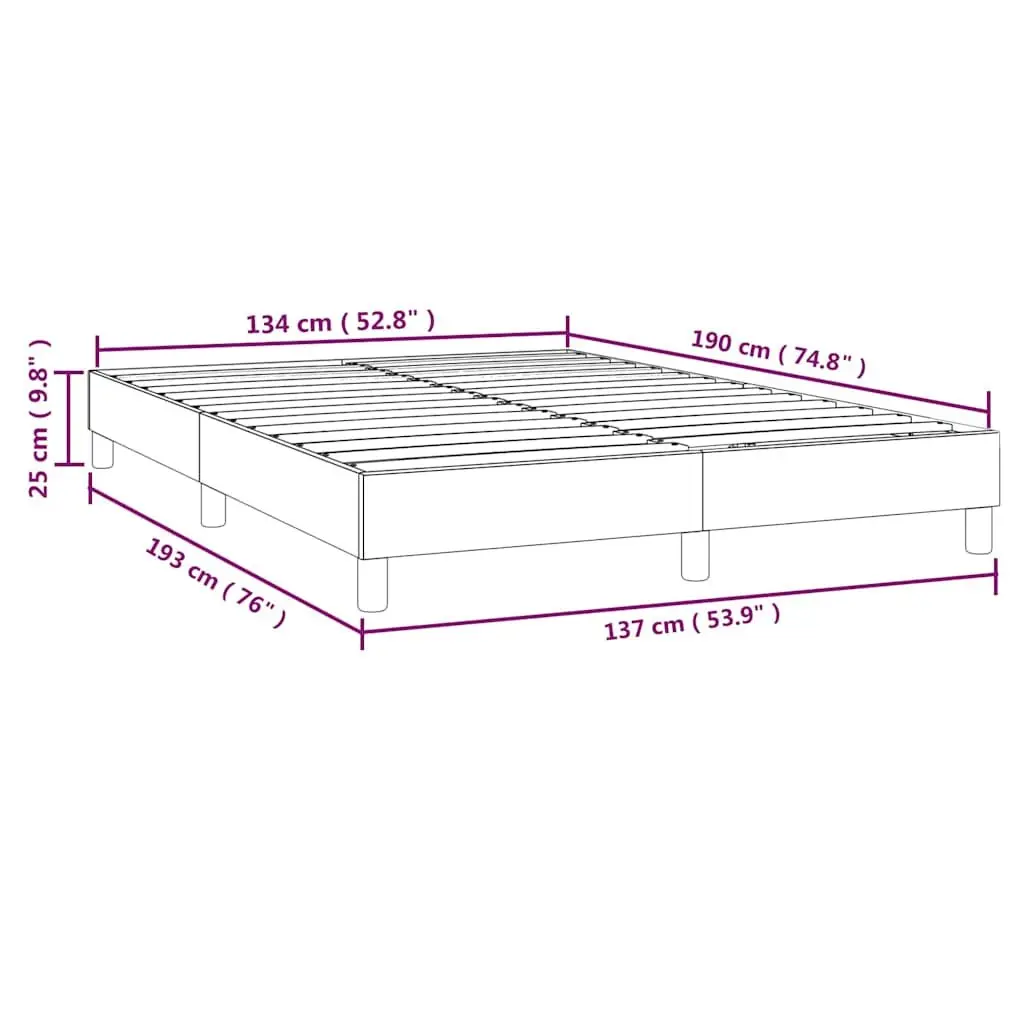 Grey Velvet Bed Frame