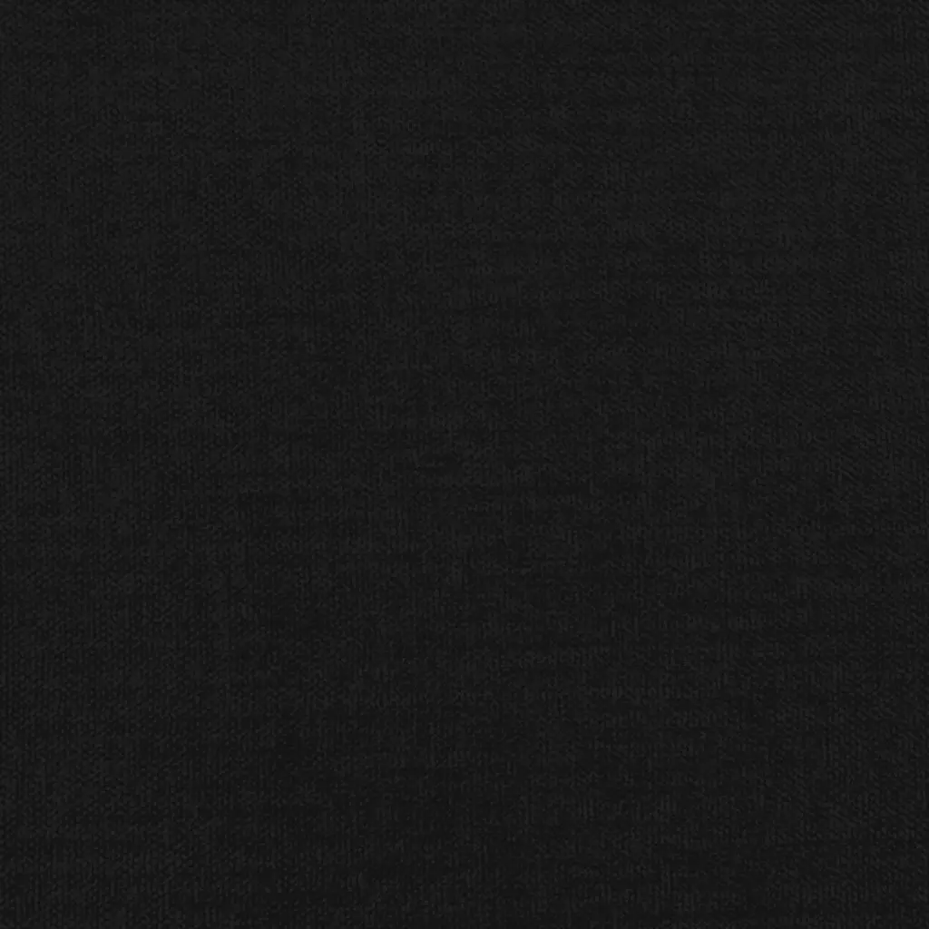LED Headboard Fabric Black 144cm Wide Adjustable Height with LED Lighting