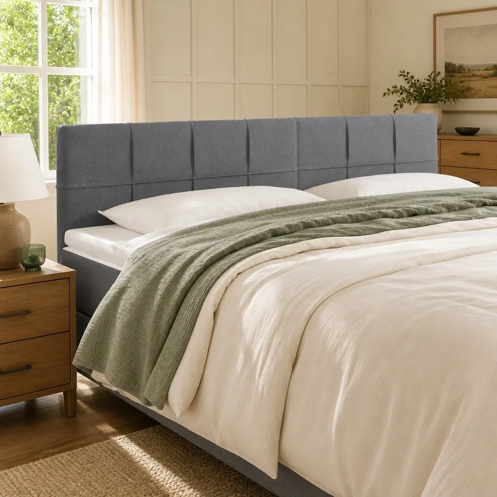 LED Headboard 160cm in Grey